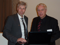 Foto von Bernd Landgraf (links), Geschäftsführer der ITEBO und Stefan Schoenfelder (rechts), Betriebsleiter der citeq
