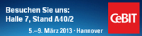 Logo der CeBIT 2013